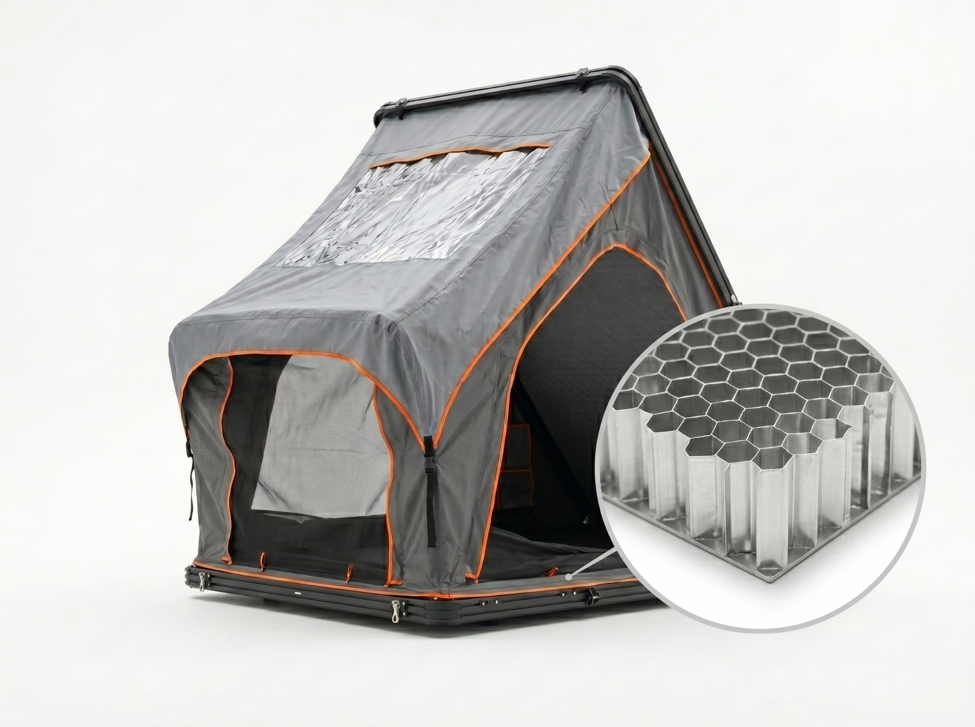 Aluminiowe panele Honeycomb — szczegół konstrukcji