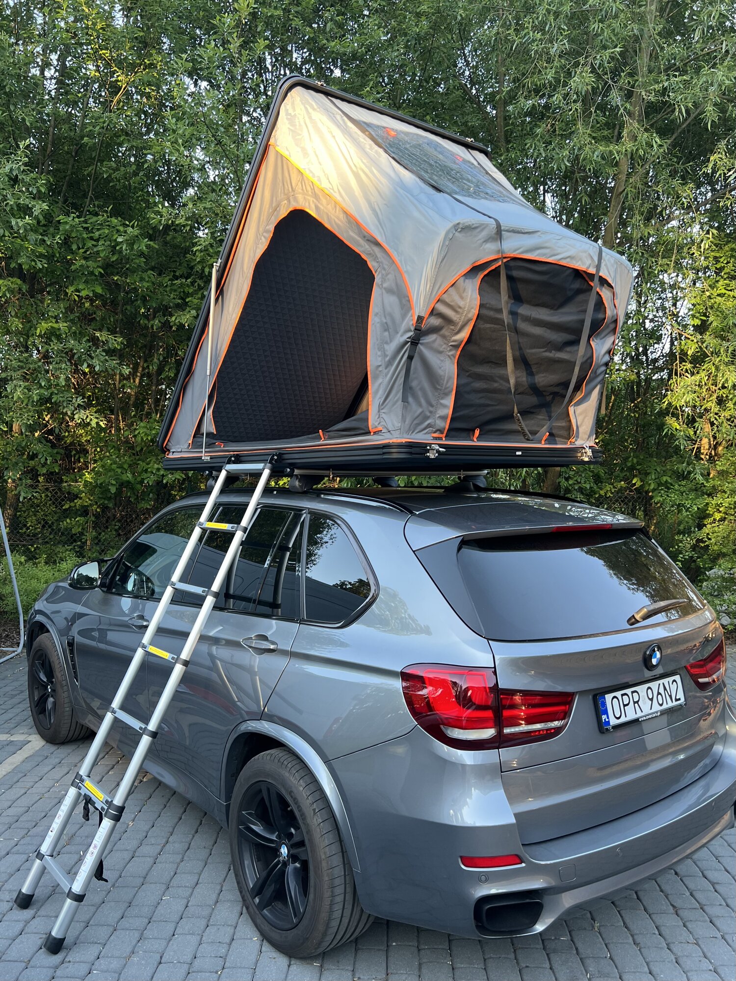 Namiot Dachowy CampKits HybridComp — detal konstrukcji